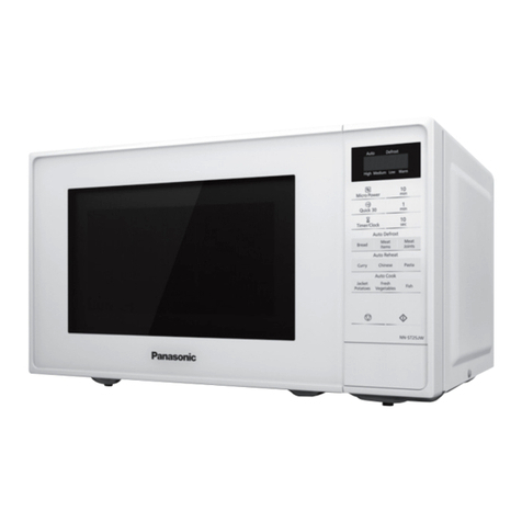 Panasonic NN-ST25JB operating instructions