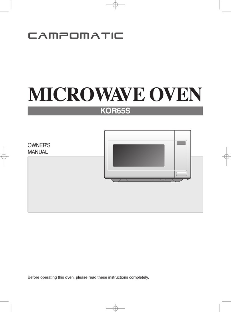 Campomatic KOR65S User manual Campomatic KOR65S User manual