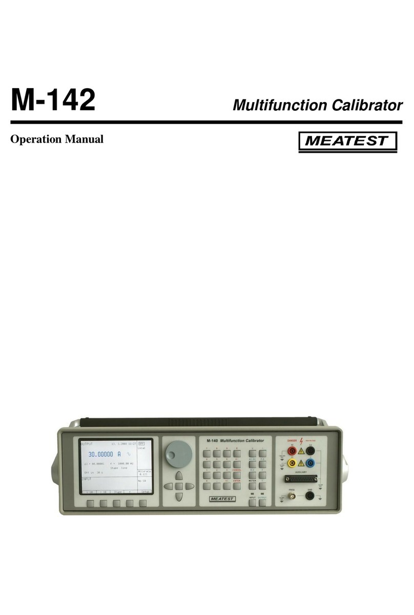 Meatest M525 Operation manual