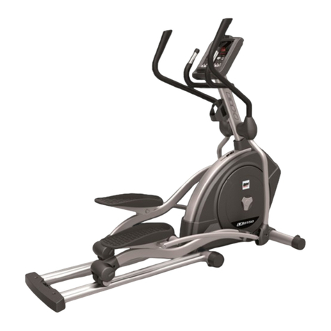 BH FITNESS G815 Instructions for assembly and use