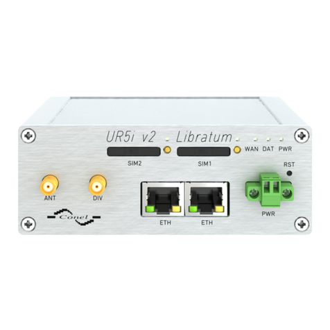 B&B Electronics Conel UR5i v2 Libratum User manual