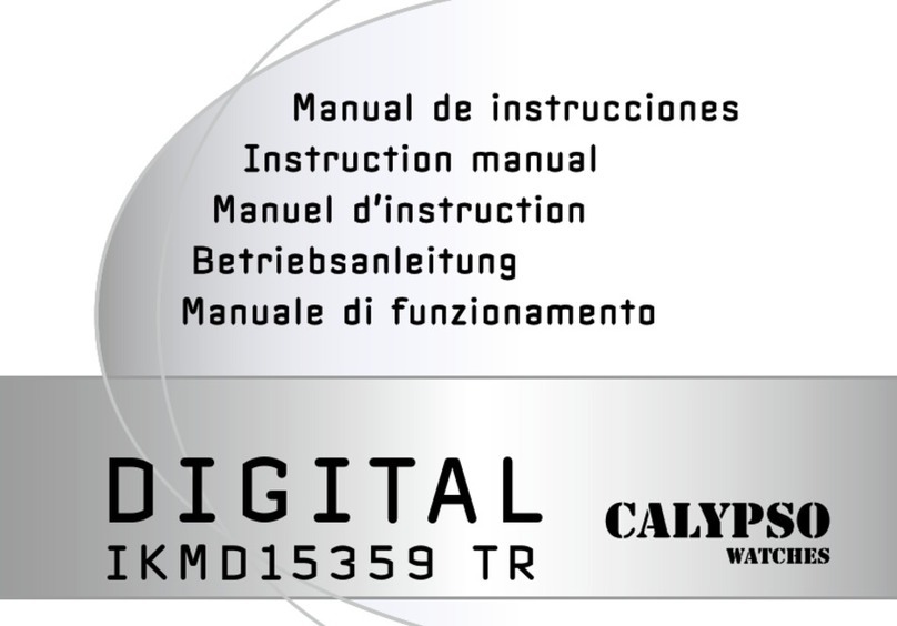 Calypso DIGITAL IKMD15359 TR instruction manual