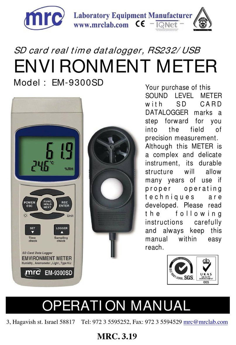 MRC EM-9300SD User manual