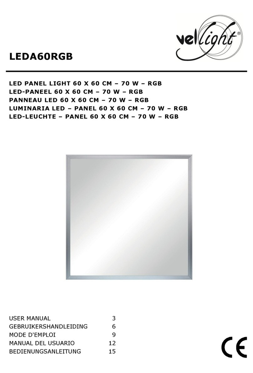 VelLight LEDA60RGB User manual