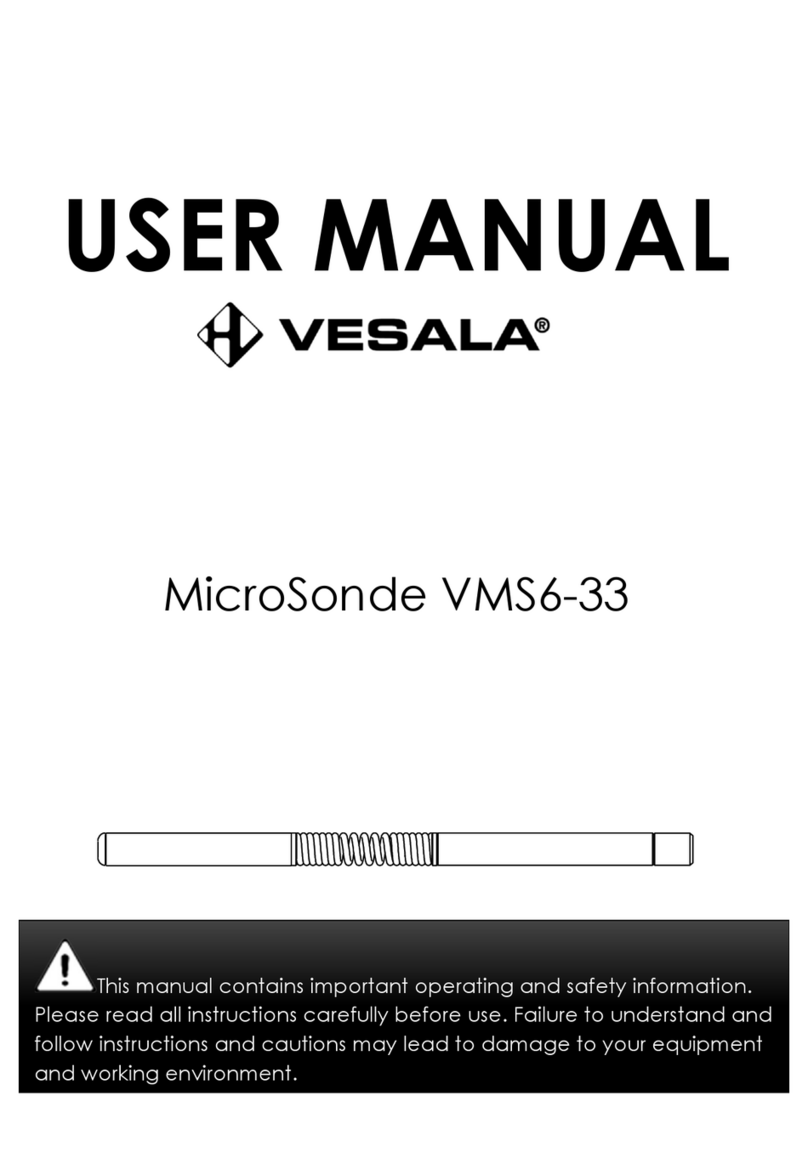 VESALA MicroSonde VMS6-33 user manual