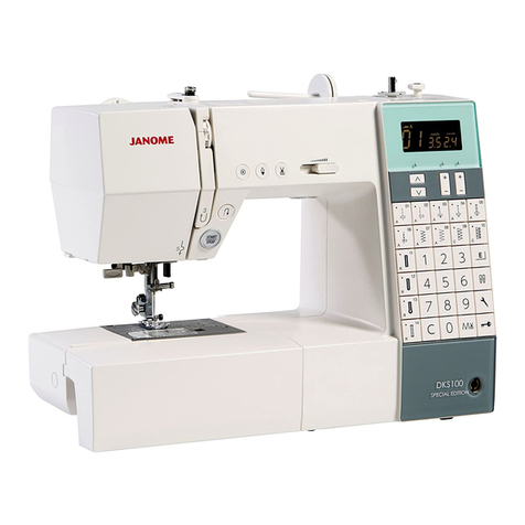 Janome DKS100 SE Instruction book