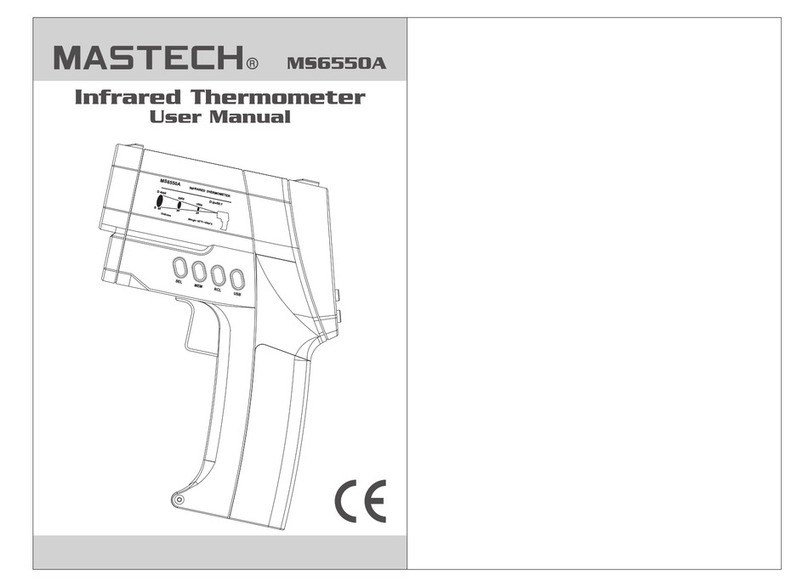 Mastech MS6550A User manual