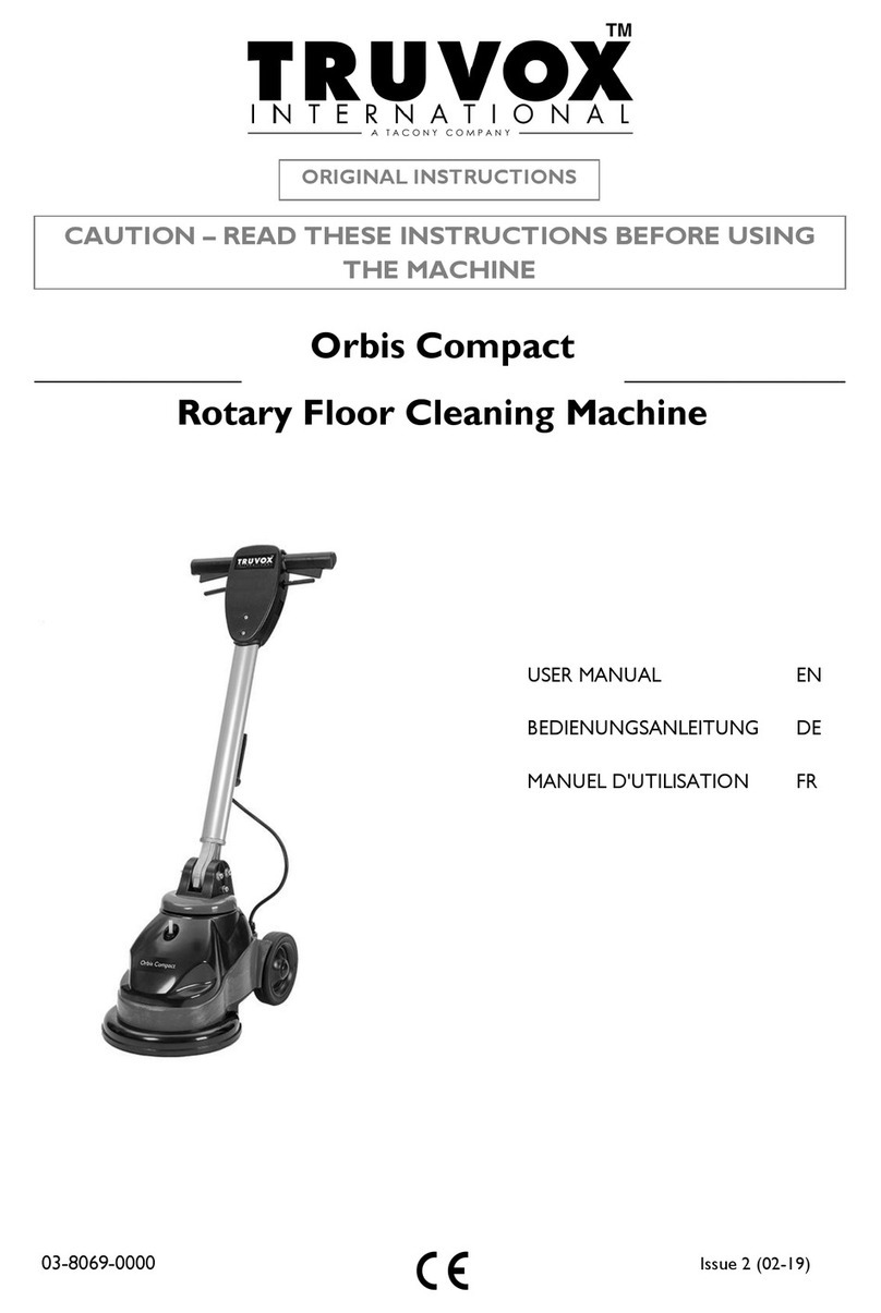 Tacony Truvox International Orbis Compact User manual