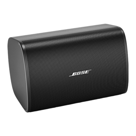 Bose Professional DesignMax DM3SE installation guide