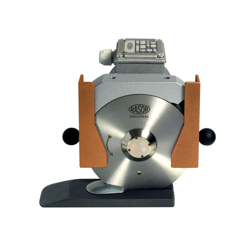 RASOR DD120L User manual RASOR DD120L User manual