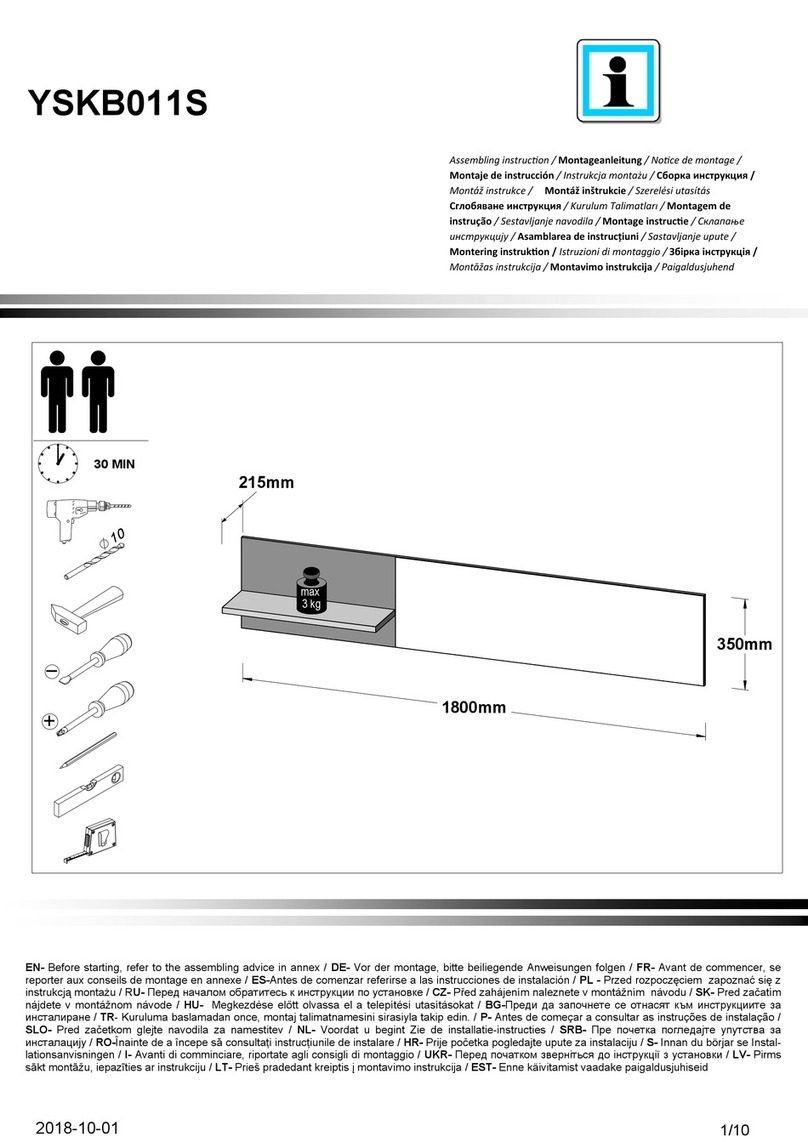 HOM'IN YESKO YSKB011S User manual