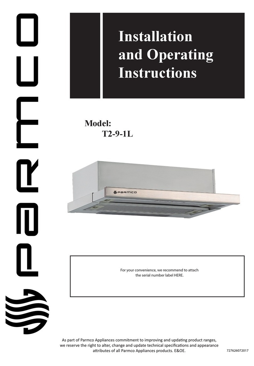 Parmco T2-9-1L User manual Parmco T2-9-1L User manual