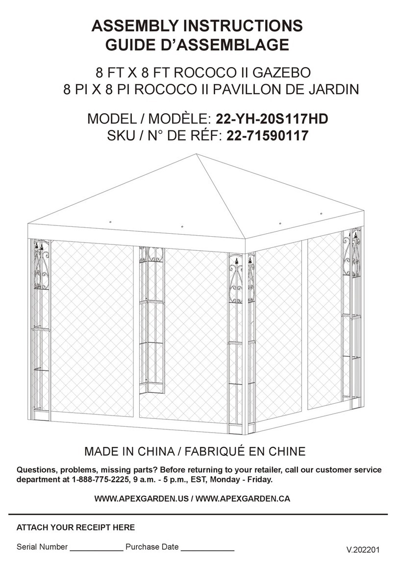 Apex Garden ROCOCO II User manual