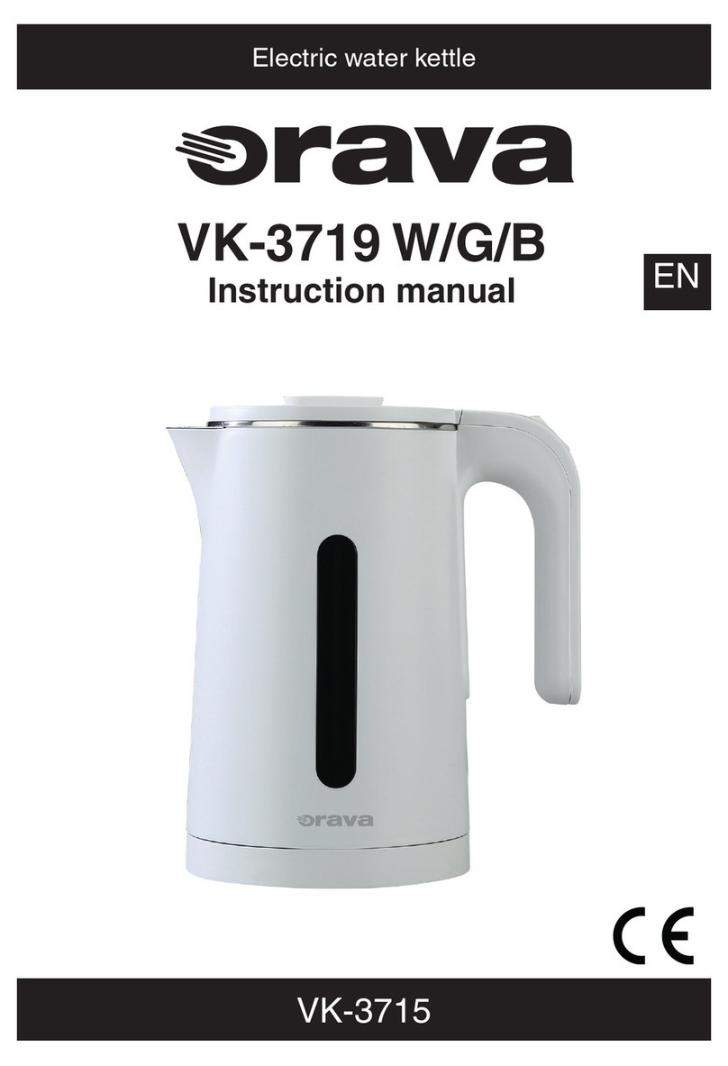 Orava VK-3719B instruction manual