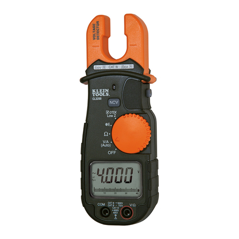 Klein Tools CL3200 User manual