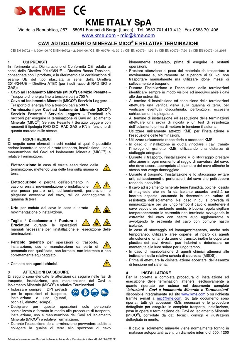 KME MICO manual