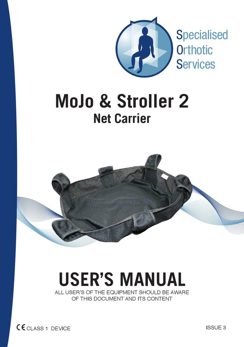 Specialised Orthotic Services MoJo & Stroller 2 user manual