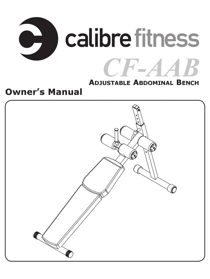 Calibre Fitness CF-AAB owner's manual