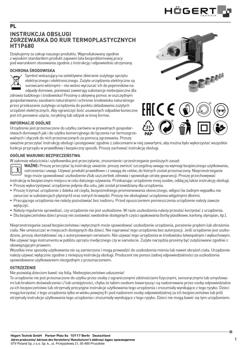 HOGERT HT1P680 user manual