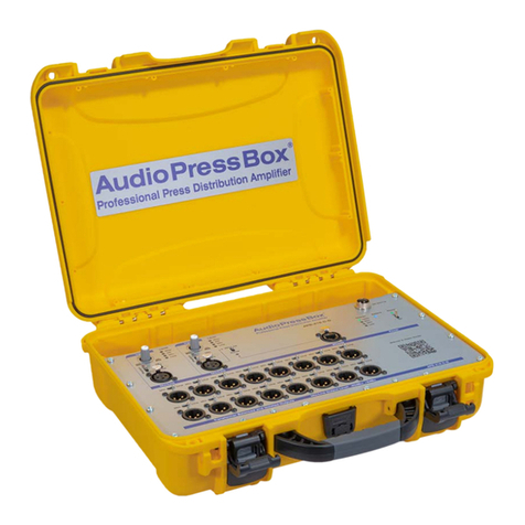 Audio Press Box APB-216 C-D owner's manual