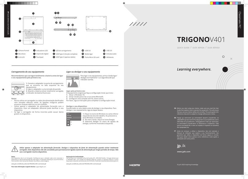 jp.ik Classmate PC TRIGONOV401 User manual