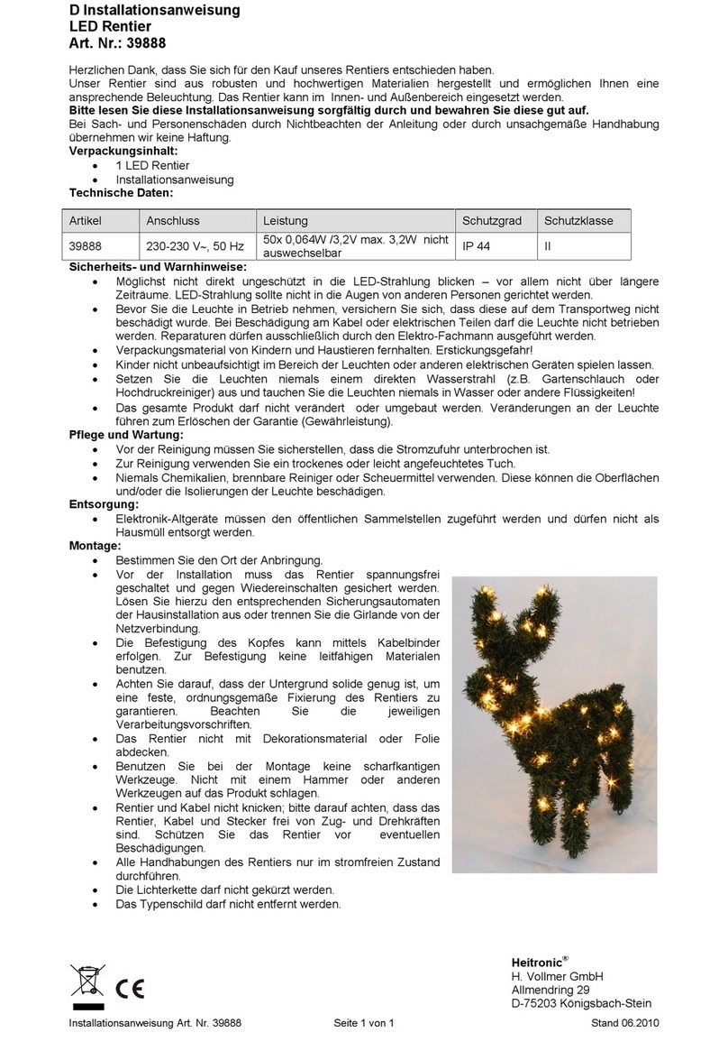 Heitronic 39888 installation instructions