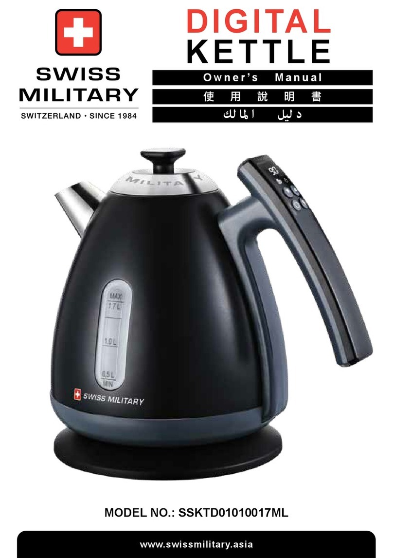 Swiss Military SSKTD01010017ML owner's manual