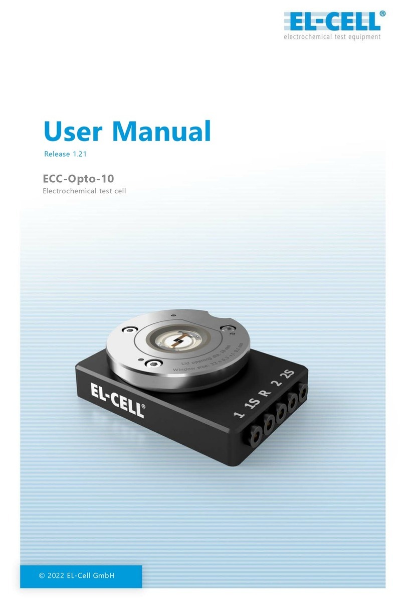 EL-CELL ECC-Opto-10 User manual