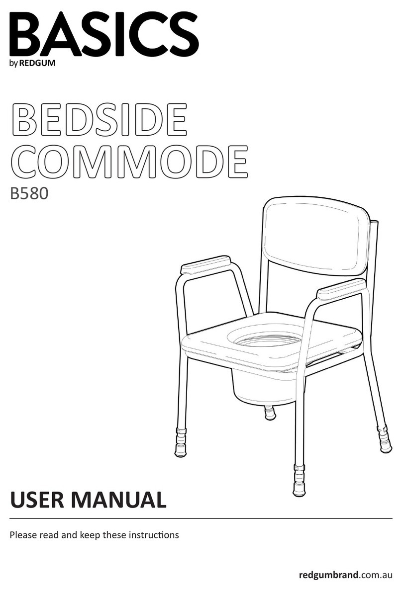 Redgum BASICS B580 user manual