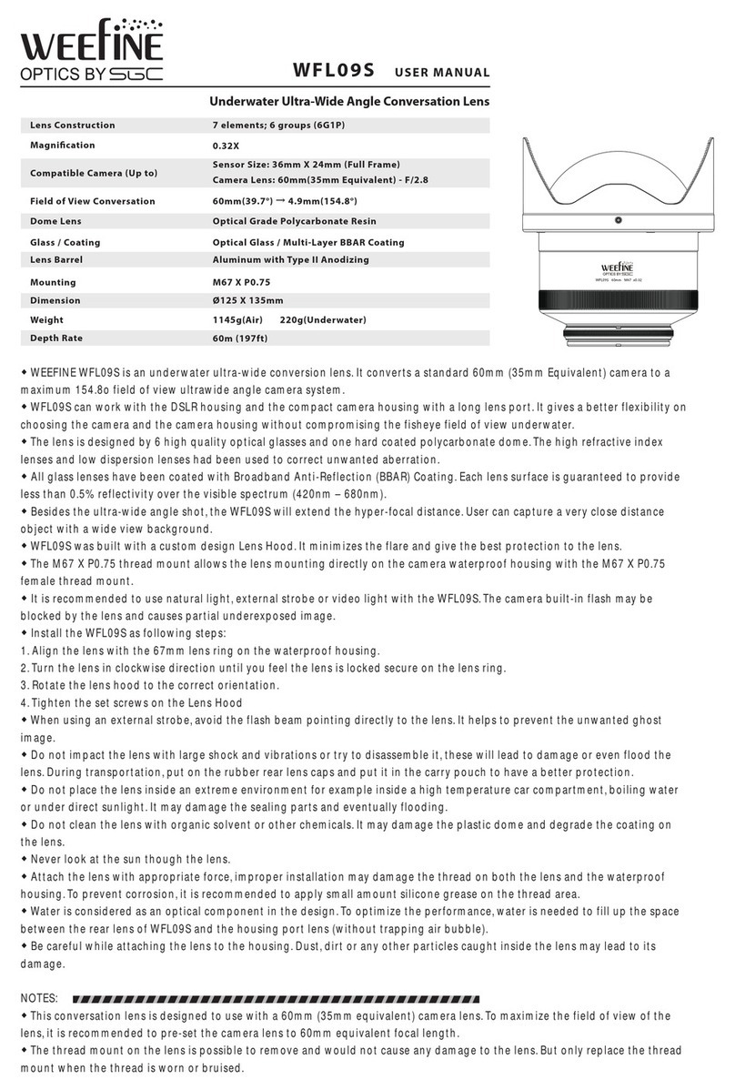 SGC WEEFINE WFL09S user manual