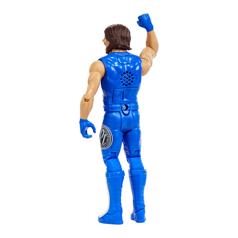 Mattel TOUGH TALKERS TOTAL TAG TEAM FMH84 instructions