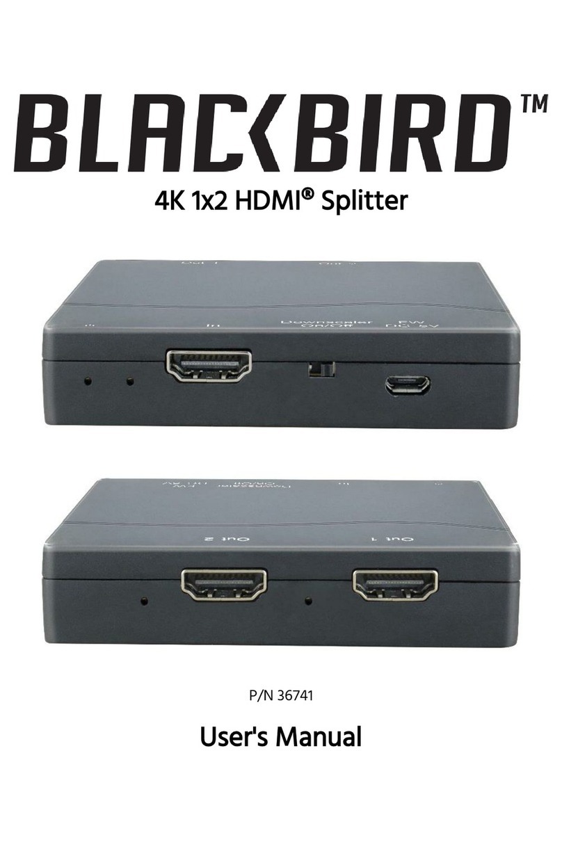 Blackbird 36741 user manual