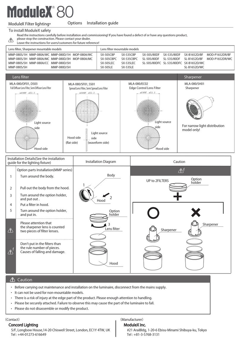 Modulex 80 installation guide