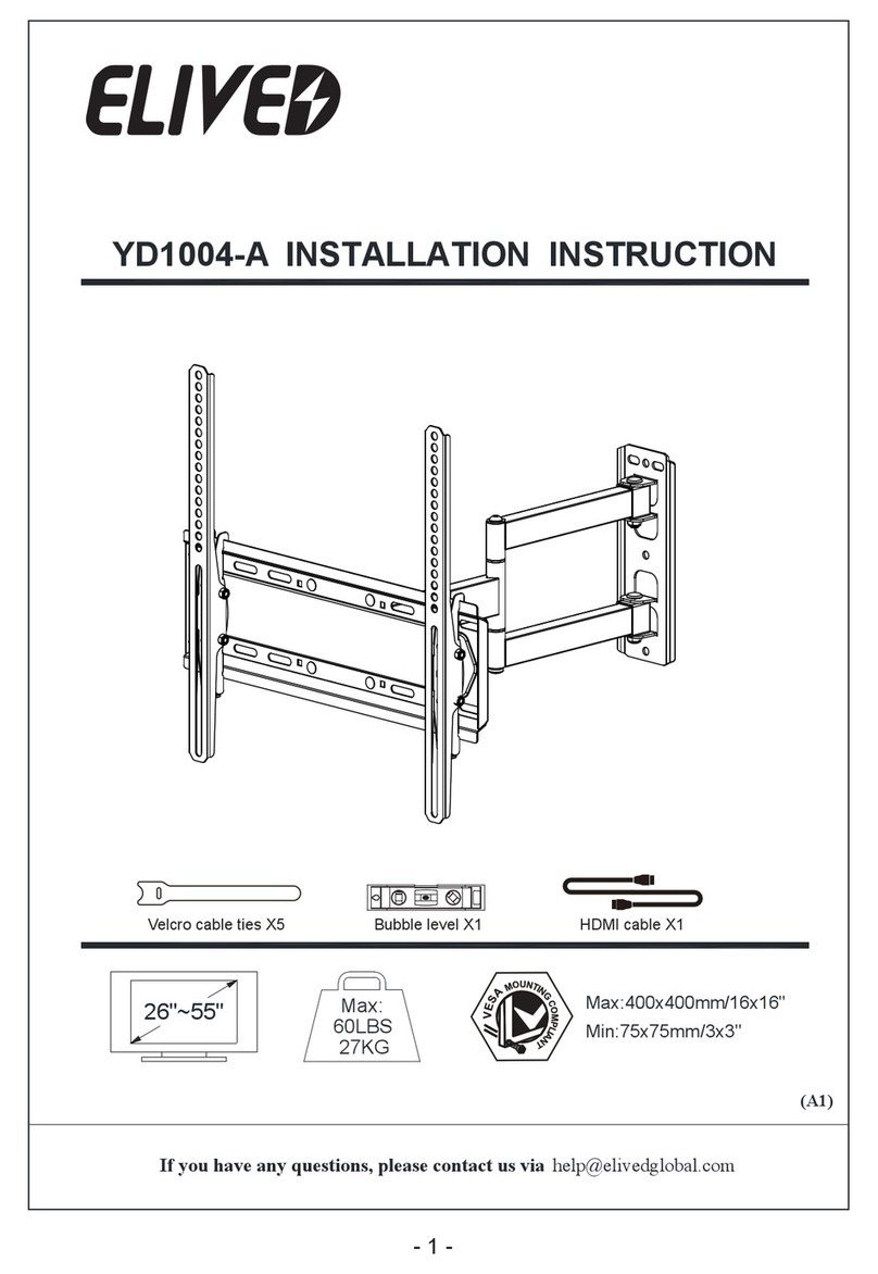 Elived YD1004-A User manual