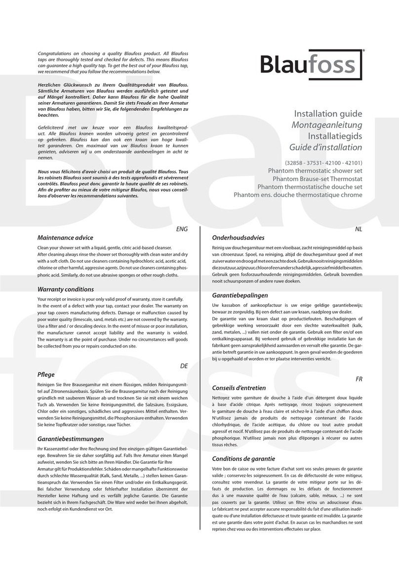 Blaufoss PHANTOM 37531 installation guide