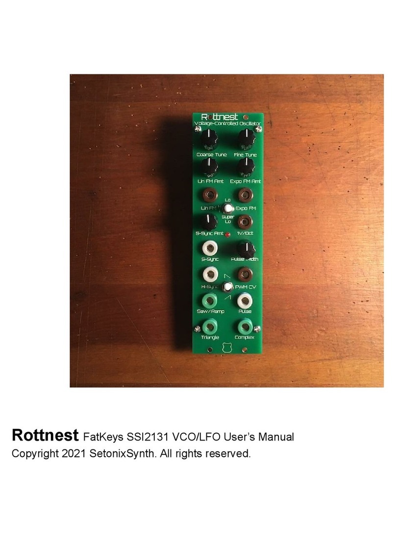 SetonixSynth Rottnest user manual