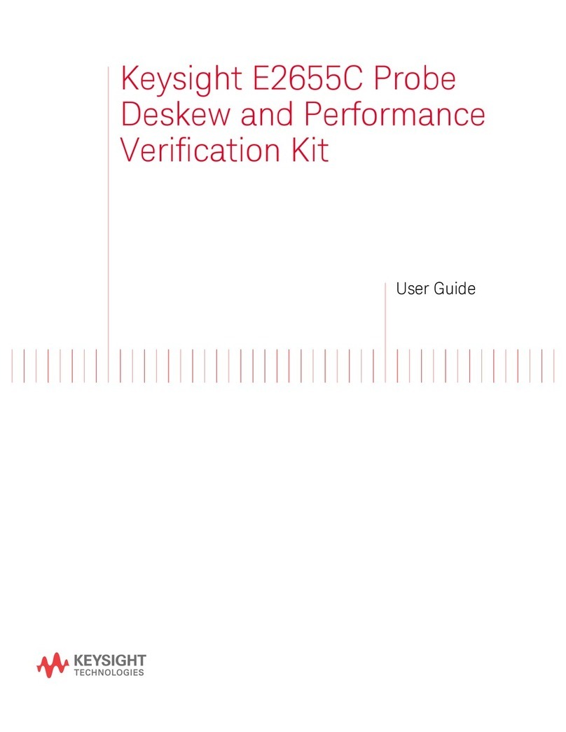 Keysight Technologies E2655C User manual Keysight Technologies E2655C User manual
