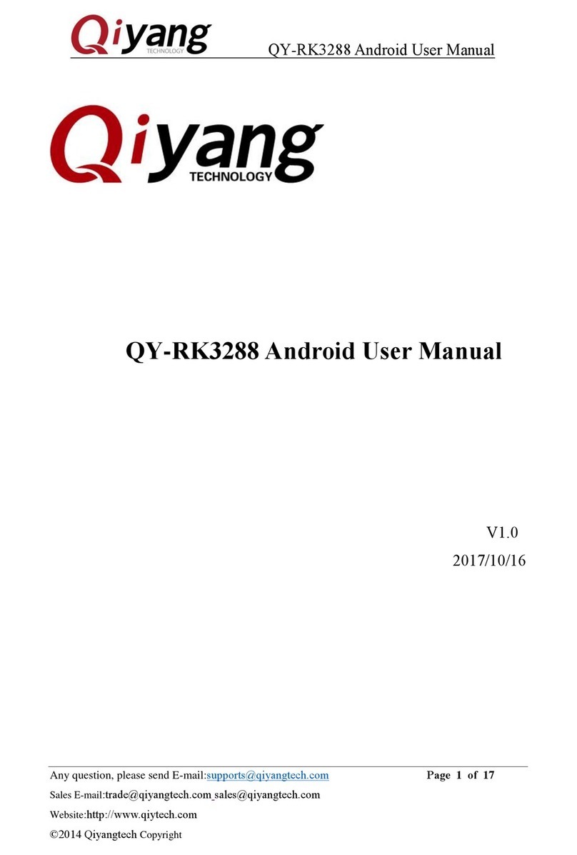 Qiyang QY-RK3288 user manual