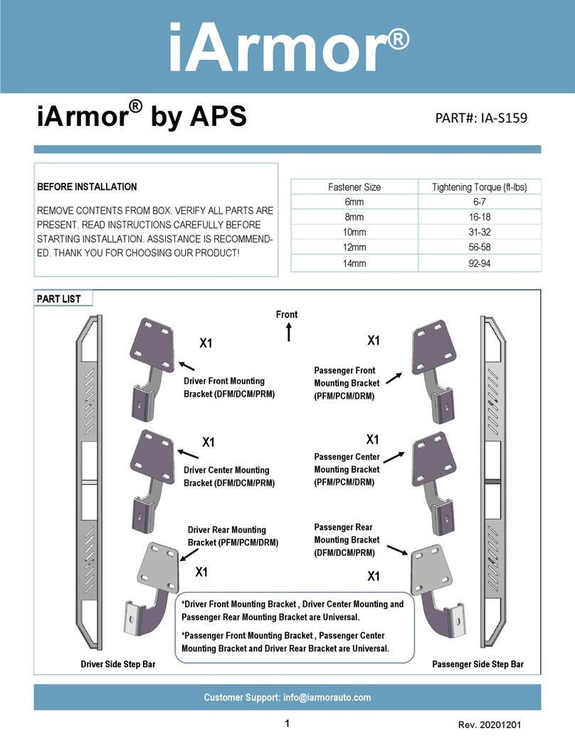 APS iArmor IA-S159 installation instructions APS iArmor IA-S159 installation instructions