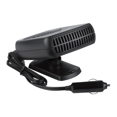 Wagan 12V Fan/Defroster user manual Wagan 12V Fan/Defroster user manual