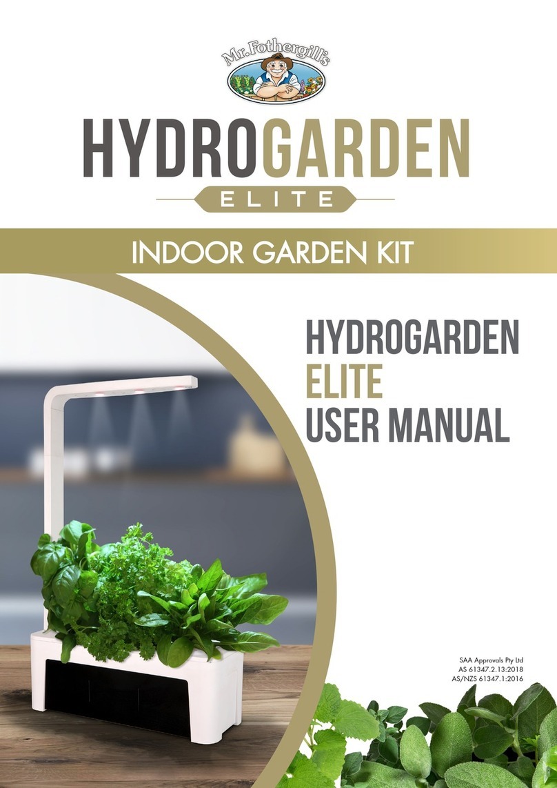Mr Fothergill's HydroGarden Elite user manual