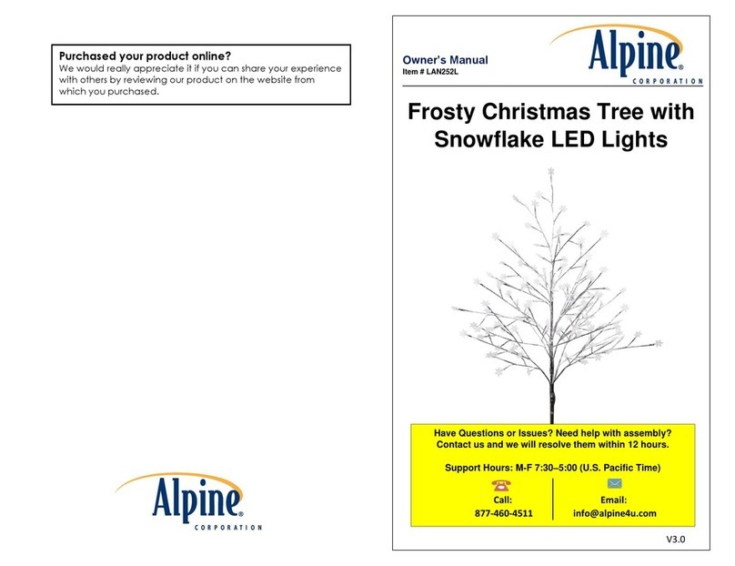 Alpine LAN252L User manual