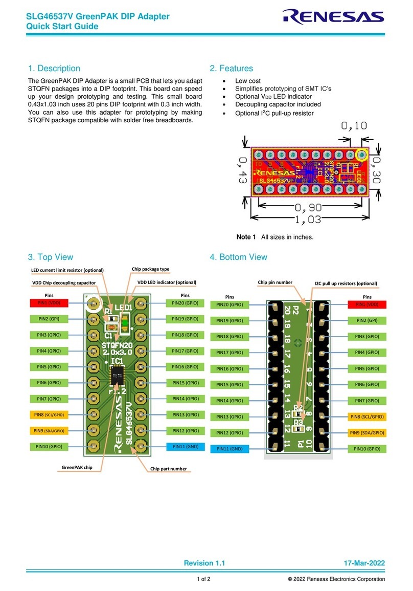 Renesas SLG46537V quick start guide