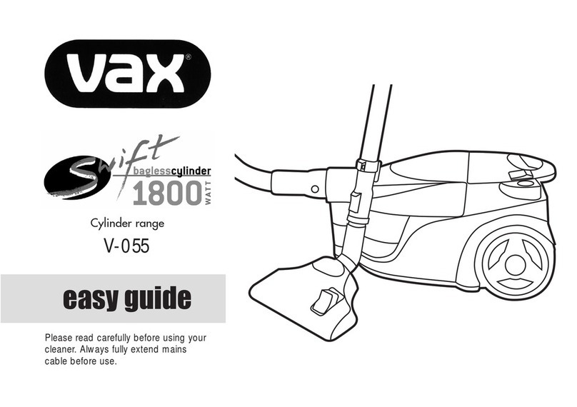 Vax Swift V-055 Easy guide