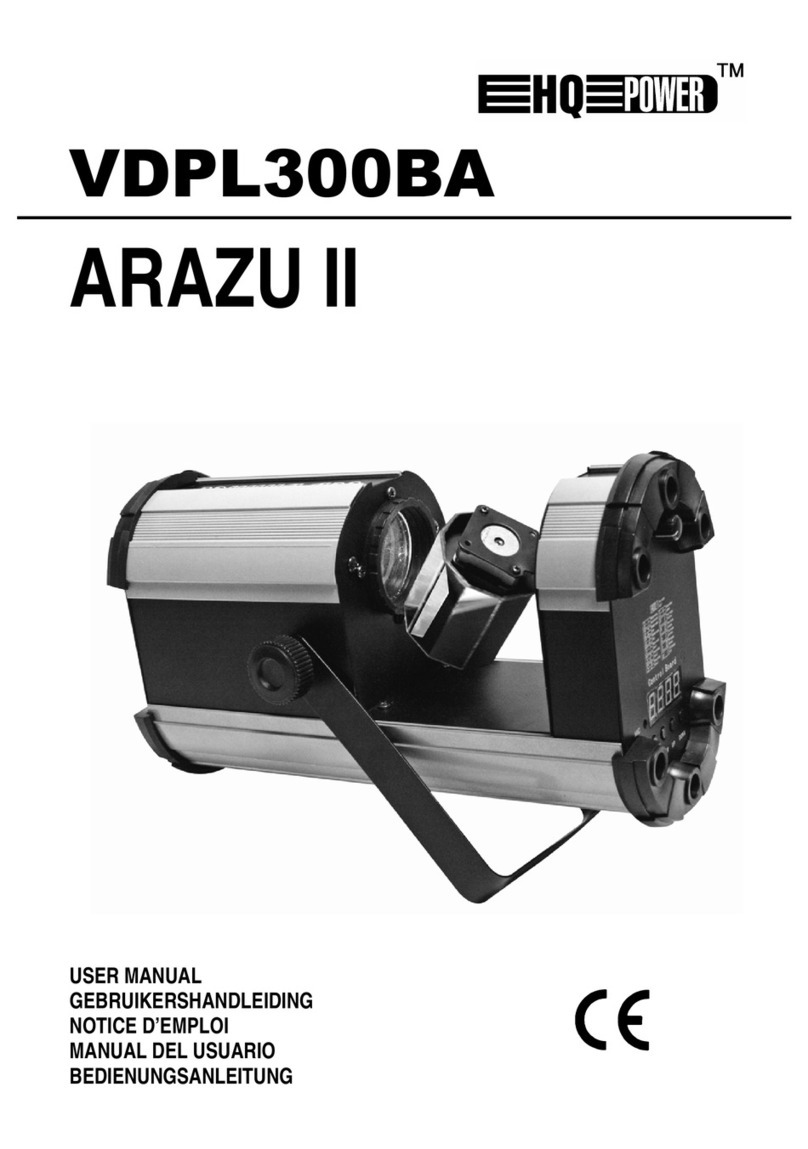 Velleman HQ Power VDPL300BA user manual