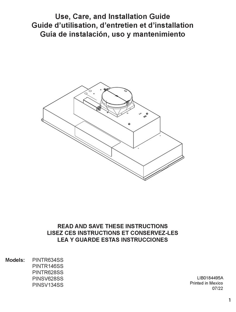 Yale PINTR634SS Use, care and installation guide