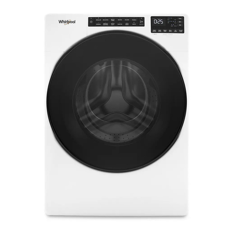 Whirlpool WFW6605MW owner's manual