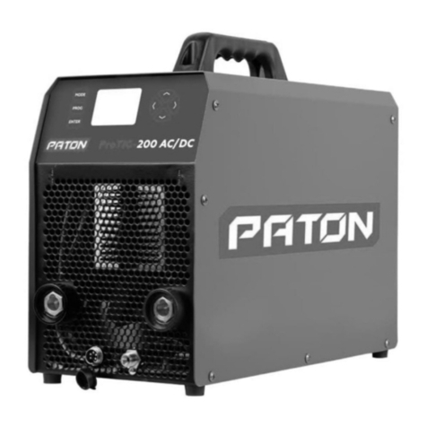 Paton ProTIG-200 User manual