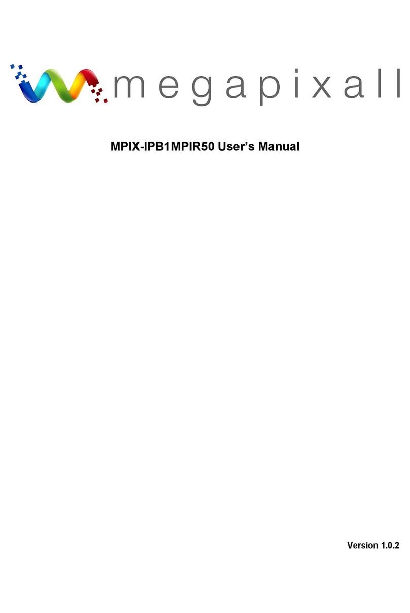 megapixall MPIX-IPB1MPIR50 user manual