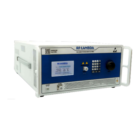 RF-Lambda REMC26G40GF User manual RF-Lambda REMC26G40GF User manual